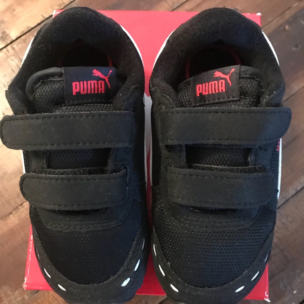 New in box kids Puma sneakers.